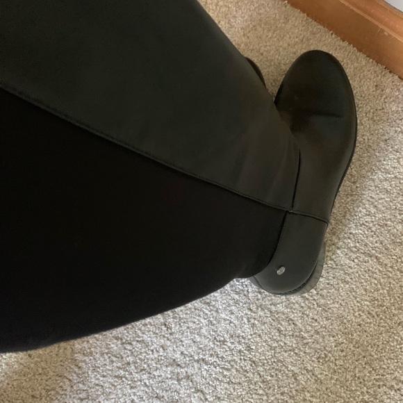 Women's Size 7.5 Dana Buchman Black Leather Boots - Picture 8 of 13